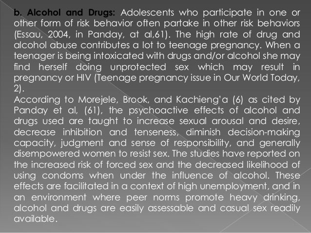 Реферат: The Effects Of Teen Pregnancy On Children